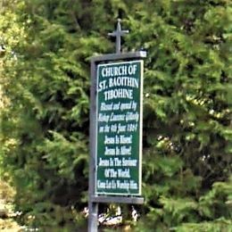 St. Baoithin's Church sign