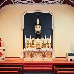 The altar