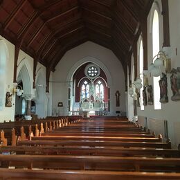 Our Lady of Lourdes Moneyglass church interior - photo courtesy of Radosław Leszczyński