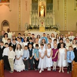 First Communion Group Picture May 2014