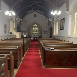 St Anne's Church interior - photo courtesy of Rosemary Hill