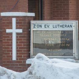 Zion Lutheran Church sign