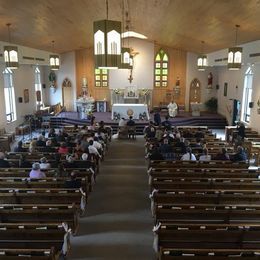 A wedding at Saint Francis de Sales Church Cornwall