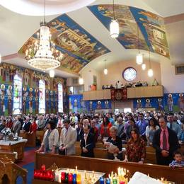 The Saint Sava Serbian Orthodox Cathedral of Cleveland, Parma, Ohio, United States