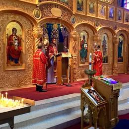 The Saint Sava Serbian Orthodox Cathedral of Cleveland, Parma, Ohio, United States