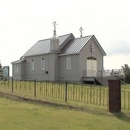 Holy Trinity Orthodox Church, Brosseau, Alberta, Canada