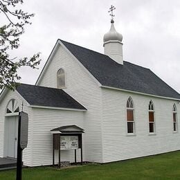 Holy Trinity Orthodox Church Poplar Park MB - photo courtesy of Gordon Goldsborough