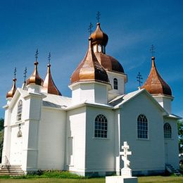 Holy Transfiguration Orthodox Church, Pine River, Manitoba, Canada