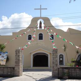 Nuestra Senora  de Guadalupe Parroquia, Tulum, Quintana Roo, Mexico