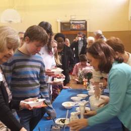 Mother's Day - enjoying sundaes