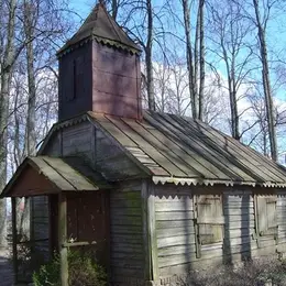 Saint John Orthodox Cemetery Chapel, Limbazi, Rigas, Latvia