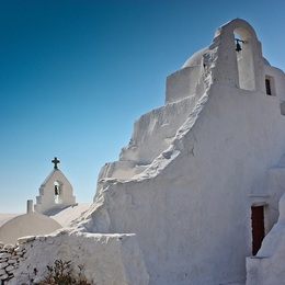 Panagia Paraportiani Orthodox Church, Mykonos, Cyclades, Greece