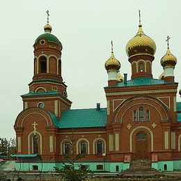 Saint Seraphim of Sarov Orthodox Church, Khromtau, Aktobe Province, Kazakhstan