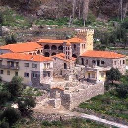 Taxiarchon Orthodox Monastery, Eresos, Lesvos, Greece