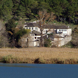 Eleousis Nisou Orthodox Monastery, Nisos Ioanninon, Ioannina, Greece