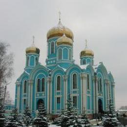 Vladimirsky Orthodox Cathedral, Zadonsk, Lipetsk, Russia