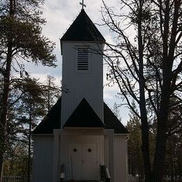 Church of Sevettijarvi, Sevettijarvi, Lapland, Finland