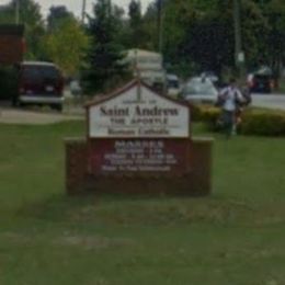 St. Andrew the Apostle church sign