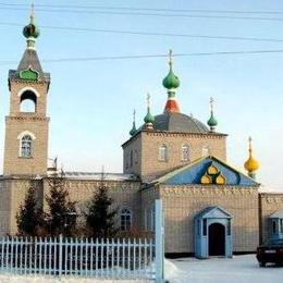 Trekhsvyatitelsky Orthodox Church, Kashyr, Pavlodar Province, Kazakhstan