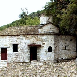 Panagia Chrysospiliotissa Orthodox Post Byzantine Church, Gouriana, Arta, Greece