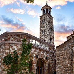 Annunciation to the Theotokos and Saint Ephraim Orthodox Monastery Nea Makri Attica - photo courtesy of Christos Orfanoudakis