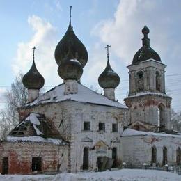 Ascension of Lord Orthodox Church, Verhnelandehovsky, Ivanovo, Russia