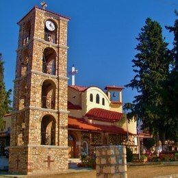 Saints Anargyroi Orthodox Church, Oinoussa, Serres, Greece