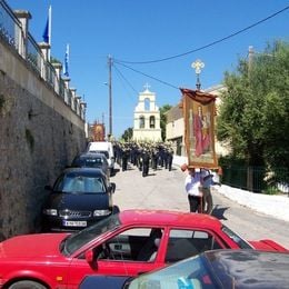 Saint Thekla Orthodox Church, Liapades, Corfu, Greece