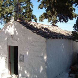 Saint George Orthodox Post Byzantine Cemetary Chapel, Gerakas, Attica, Greece