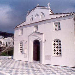 Dormition of the Virgin Mary Orthodox Church, Dio Choria, Cyclades, Greece