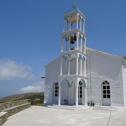 Dormition of the Virgin Mary Orthodox Church, Arni, Cyclades, Greece