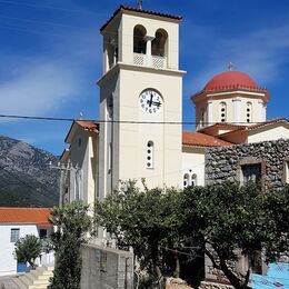 Assumption of Mary Orthodox Church Kyparissi Laconia - photo courtesy of Xenis Xenakis