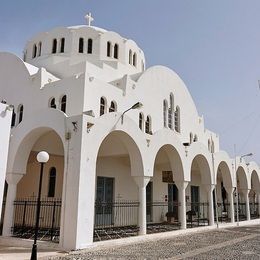 Hypapante Orthodox Church, Fira, Cyclades, Greece