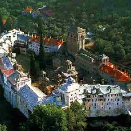 Chiliandariou Monastery, Mount Athos, Mount Athos, Greece