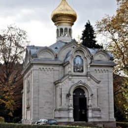 Transfiguration of Christ Orthodox Church, Baden-Baden, Baden-wuerttemberg, Germany