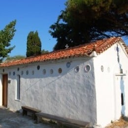 Saint Nicholas Kastrou Orthodox Chapel, Skiathos, Magnesia, Greece