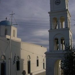 Dormition of the Virgin Mary Orthodox Church, Adamantas, Cyclades, Greece