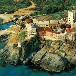 Pantokrator Monastery, Mount Athos, Mount Athos, Greece