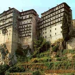 Simonos Petra Monastery, Mount Athos, Mount Athos, Greece