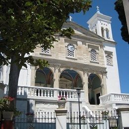 Holy Trinity Orthodox Church, Falatados, Cyclades, Greece