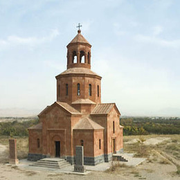 Holy Resurrection Orthodox Church, Dvin, Ararat, Armenia