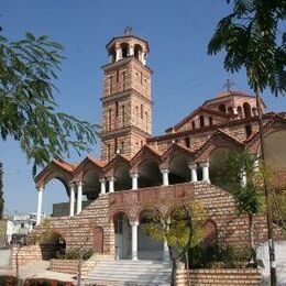 Saints Charalampus and Christopher Orthodox Church, Sykies, Thessaloniki, Greece