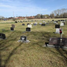 Saint Aloysius Roman Catholic Cemetery  (AKA Allan Catholic Cemetery) Allan, Saskatoon Census Division, Saskatchewan - photo courtesy of srleitch