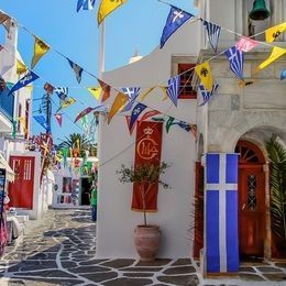 Life Giving Spring Orthodox Metropolitan Church, Mykonos, Cyclades, Greece