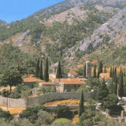 Nea Moni Orthodox Monastery, Omiroupoli, Chios, Greece