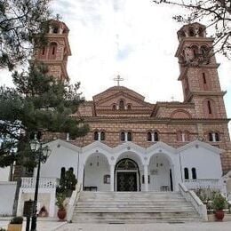 Saints George and Chrysostom Orthodox Church, Efkarpia, Thessaloniki, Greece