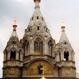 Cathedral of Saint Alexander of Neva, Paris, Ile-de-france, France