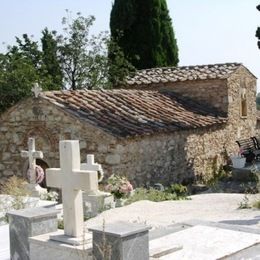 Saint Nicholas Orthodox Cemetary Chapel, Kalamos, Attica, Greece