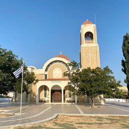 Saint Archangel Michael Orthodox Church Oroklini Larnaca - photo courtesy of Stavros Valianti