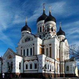 Saint Alexander Nevsky Orthodox Cathedral, Tallinn, Harju, Estonia